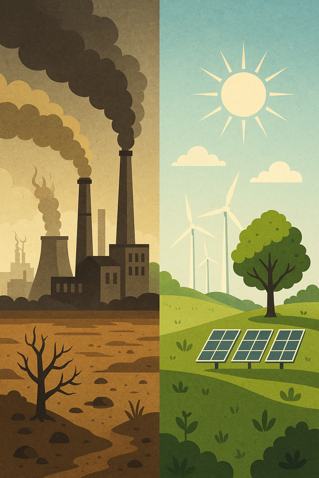 Transformation from legacy industry to green energy